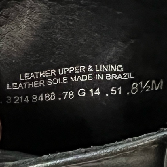 NEW Tory Burch BLOOMFIELD Gunmetal Chain Embellished Black Leather Bootie - Picture 12 of 12